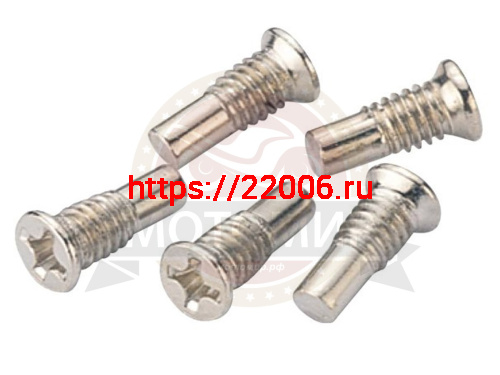 Шипы на педали хромированные, (1 компл).-10 шт U-Pins Шипы на педали хромированные, (1 компл).-10 шт U-Pins