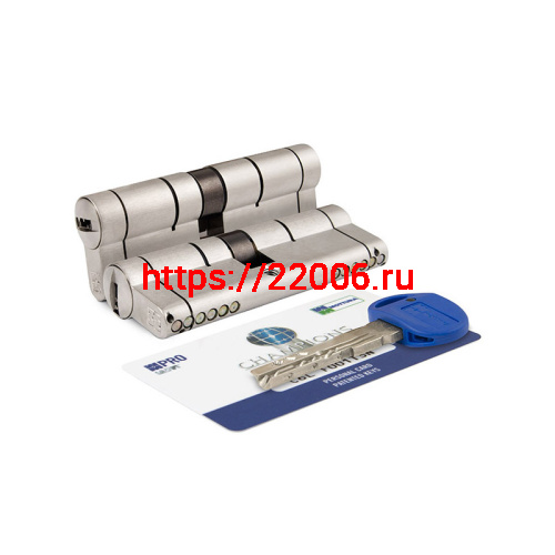 Цилиндровый Mottura (Моттура) механизм CP4D414601 (87 мм/36+10+41) МАТ.НИКЕЛЬ