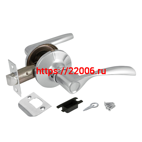 Ручка Ajax (Аякс) защелка DK610 CP-PS (6010 CP-P) (без фик.) хром