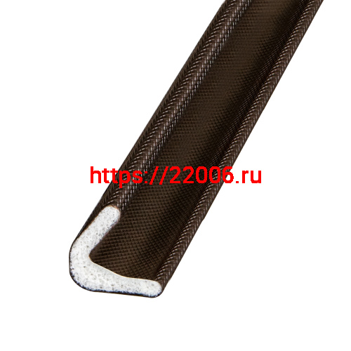 Самоклеящийся Fuaro (Фуаро) уплотнитель ППУ (14,5x16,5 мм), коричневый (400 м)