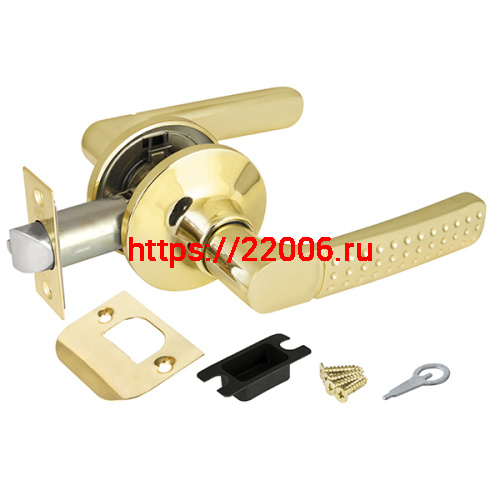 Ручка Punto (Пунто) защелка DK626 PB-PS (6026 PB-P) (без фик.) золото Ручка Punto (Пунто) защелка DK626 PB-PS (6026 PB-P) (без фик.) золото