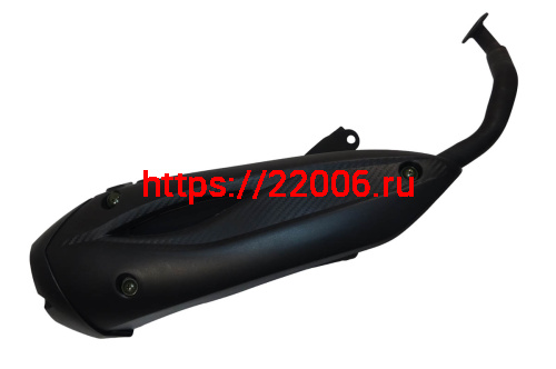 Глушитель WIZARD в сборе с коленом (050000916)