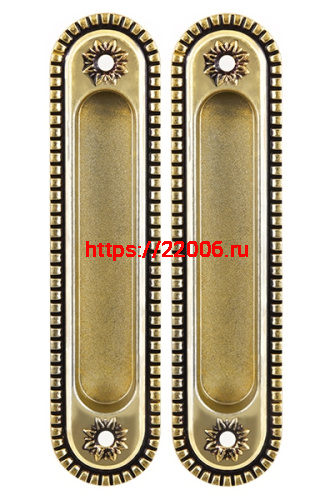 Ручка Armadillo (Армадилло) для раздвижных дверей SH.CL152.010 (SH010/CL) FG-10 французское золото Ручка Armadillo (Армадилло) для раздвижных дверей SH.CL152.010 (SH010/CL) FG-10 французское золото