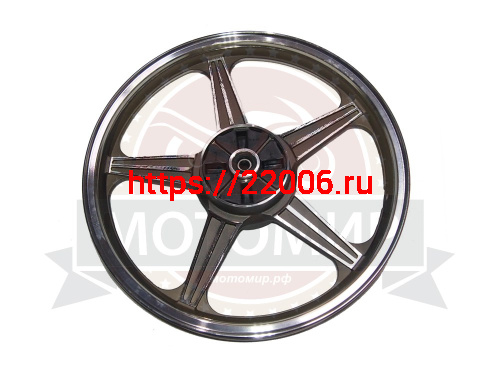 Обод 18" задний литой 1,85-18 INTRUDER колодки 130мм (54040126) фото 2 Обод 18" задний литой 1,85-18 INTRUDER колодки 130мм (54040126) фото 2