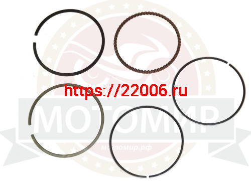 Кольца поршневые 4х такт. 52,40 мм Delta 110, 1Р54FMI Шторм 110 (НАБОР)