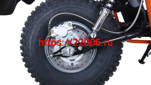 Мотоцикл СКАУТ САФАРИ 3- 8+ BIGFOOT (перед. и задн. подвеска, 8,0+лс KP230, руч. старт, диск тормоз) фото 4